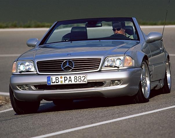 Gene aus dem Sportwagenbau: Mercedes-Benz SL 73 AMG (Baureihe R 129, 1989-2001).